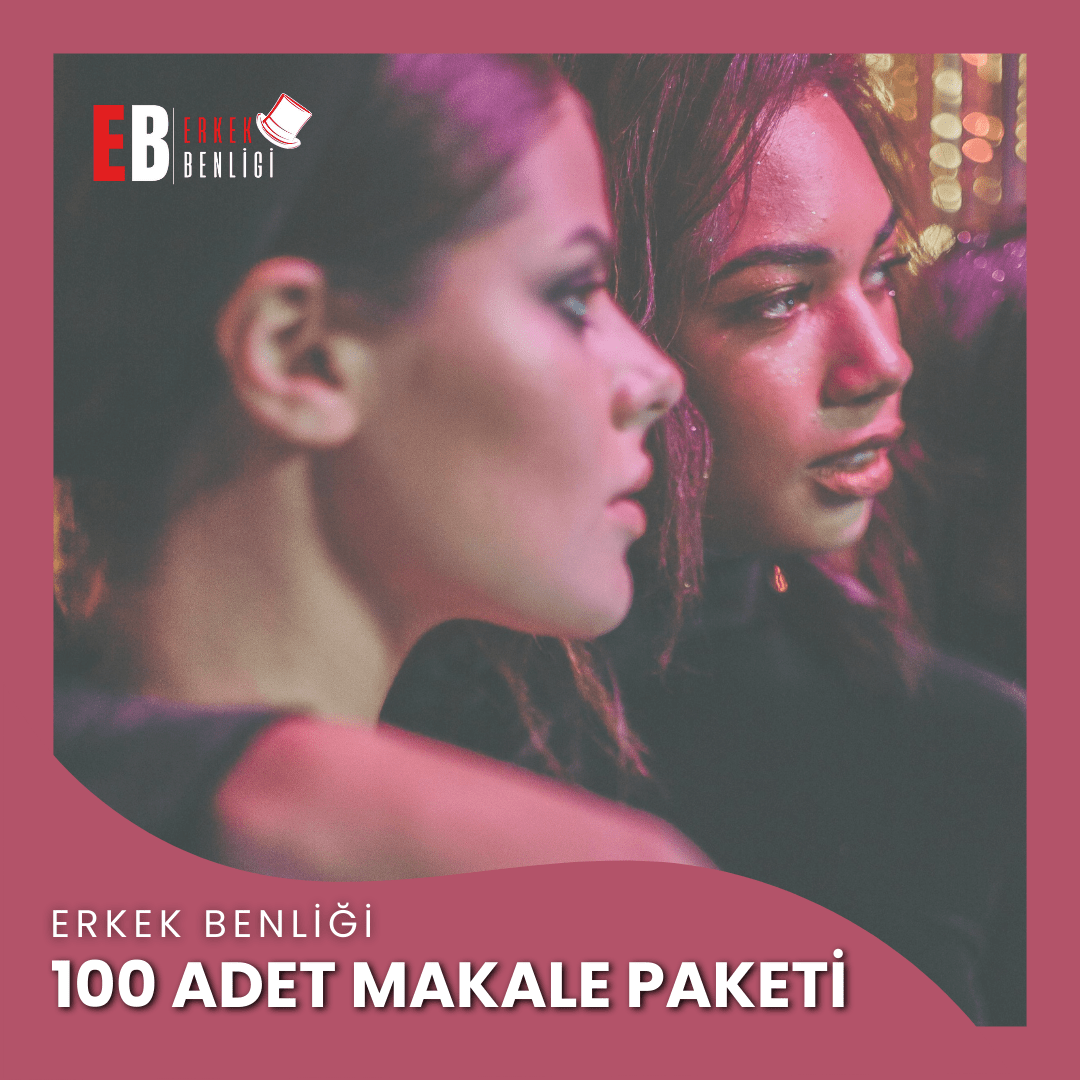 100 ADET MAKALE PAKETİ | ERKEK BENLİĞİ - Erkek Benliği