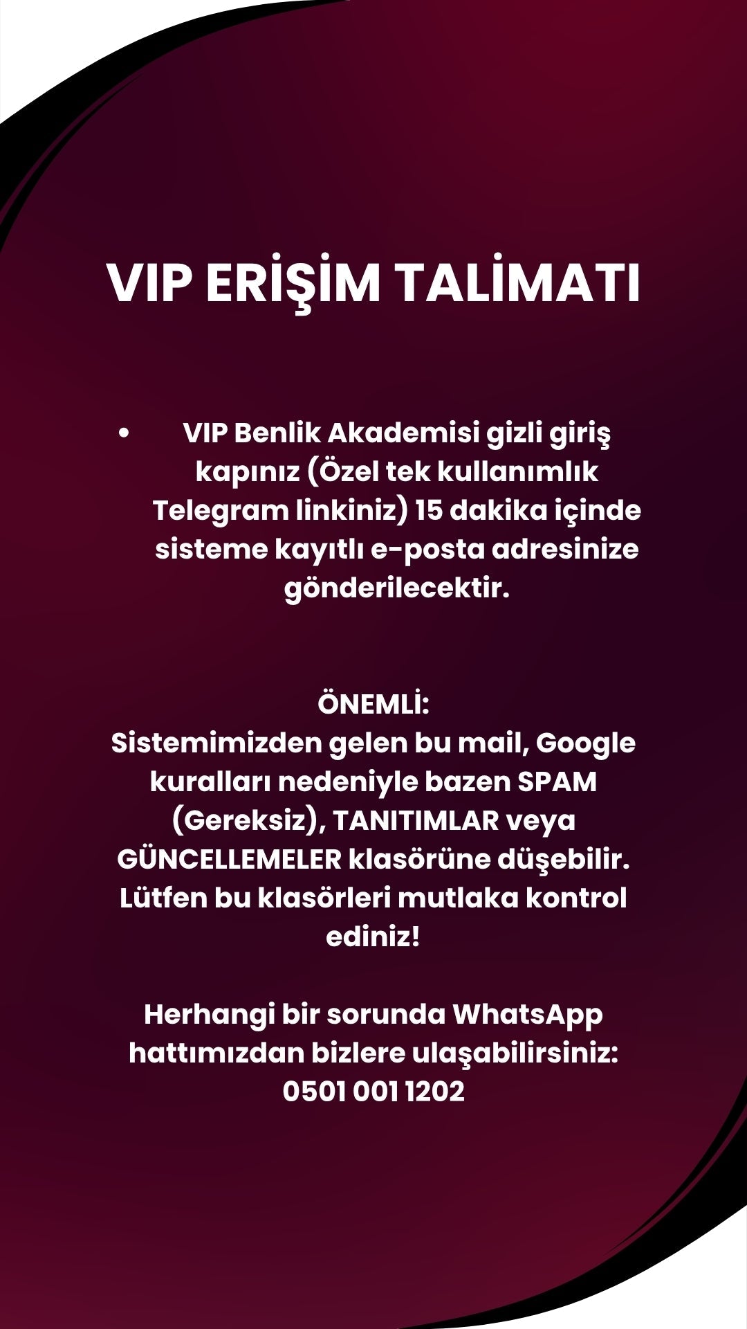 VIP BENLİK AKADEMİ (1 AYLIK) - Erkek Benliği